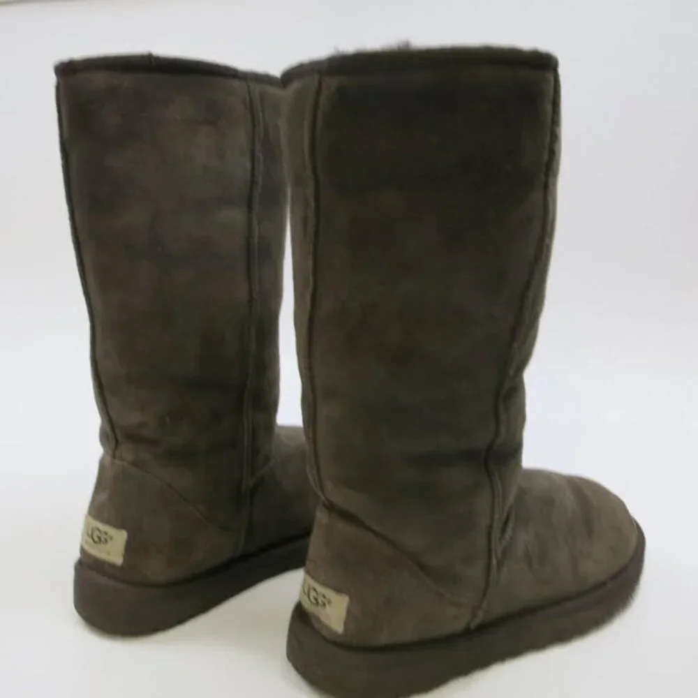 UGG 5229 Australia classic Tall Sheerling Winter Boots Kids Warm Footwear Kids 6